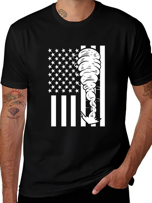 American Tornado T-Shirt - Black