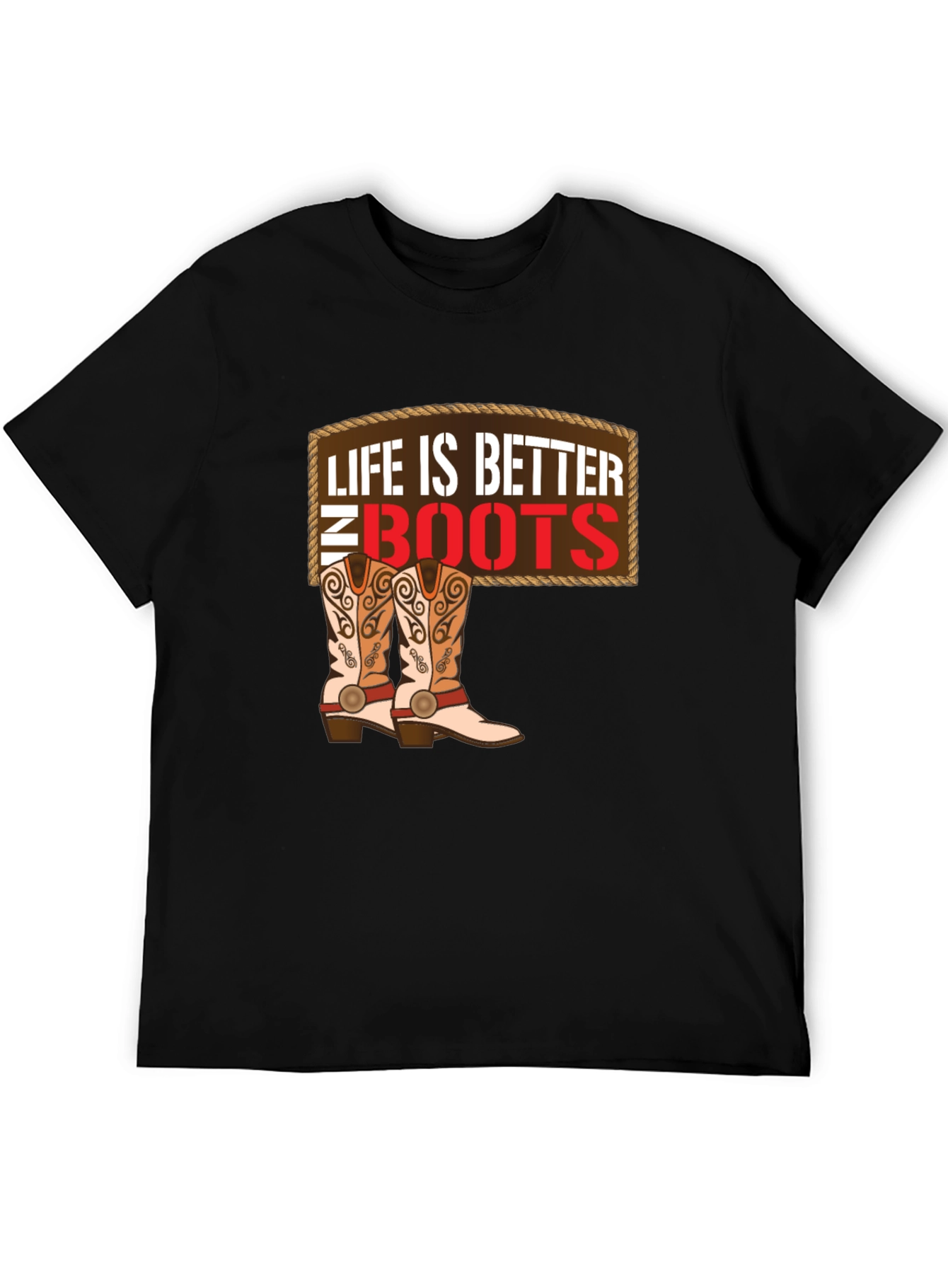 Life is Better in Boots Graphic Tee