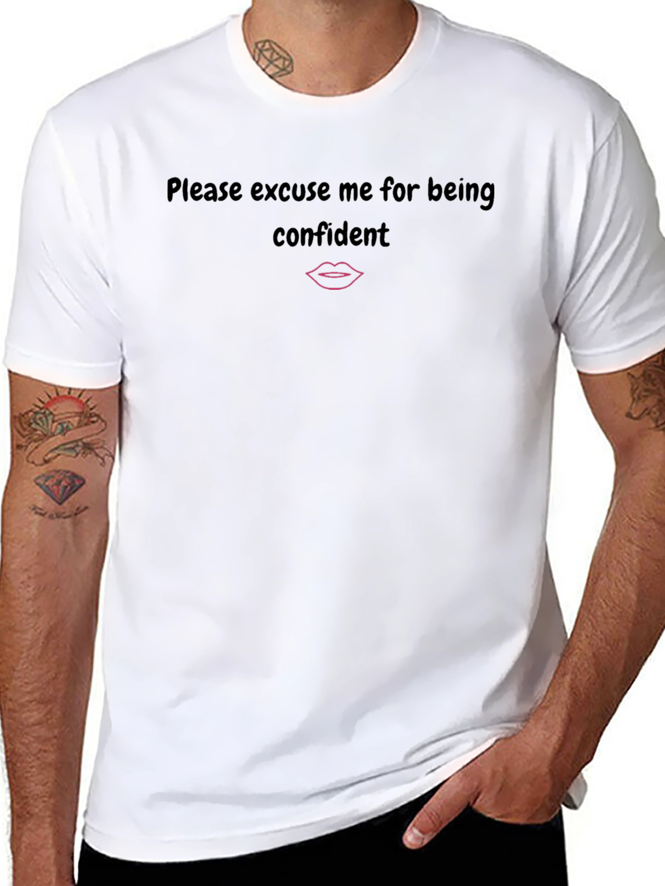 Confident T-Shirt - Excuse Me Graphic Tee