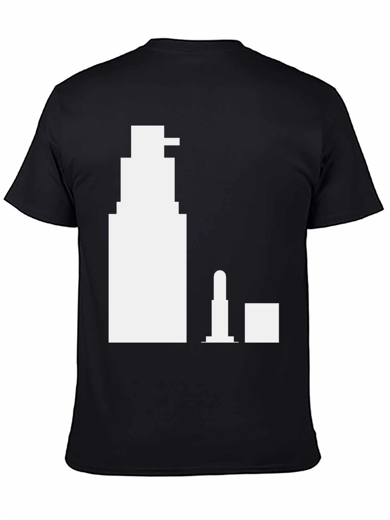 Abstract Building Block Graphic Tee
