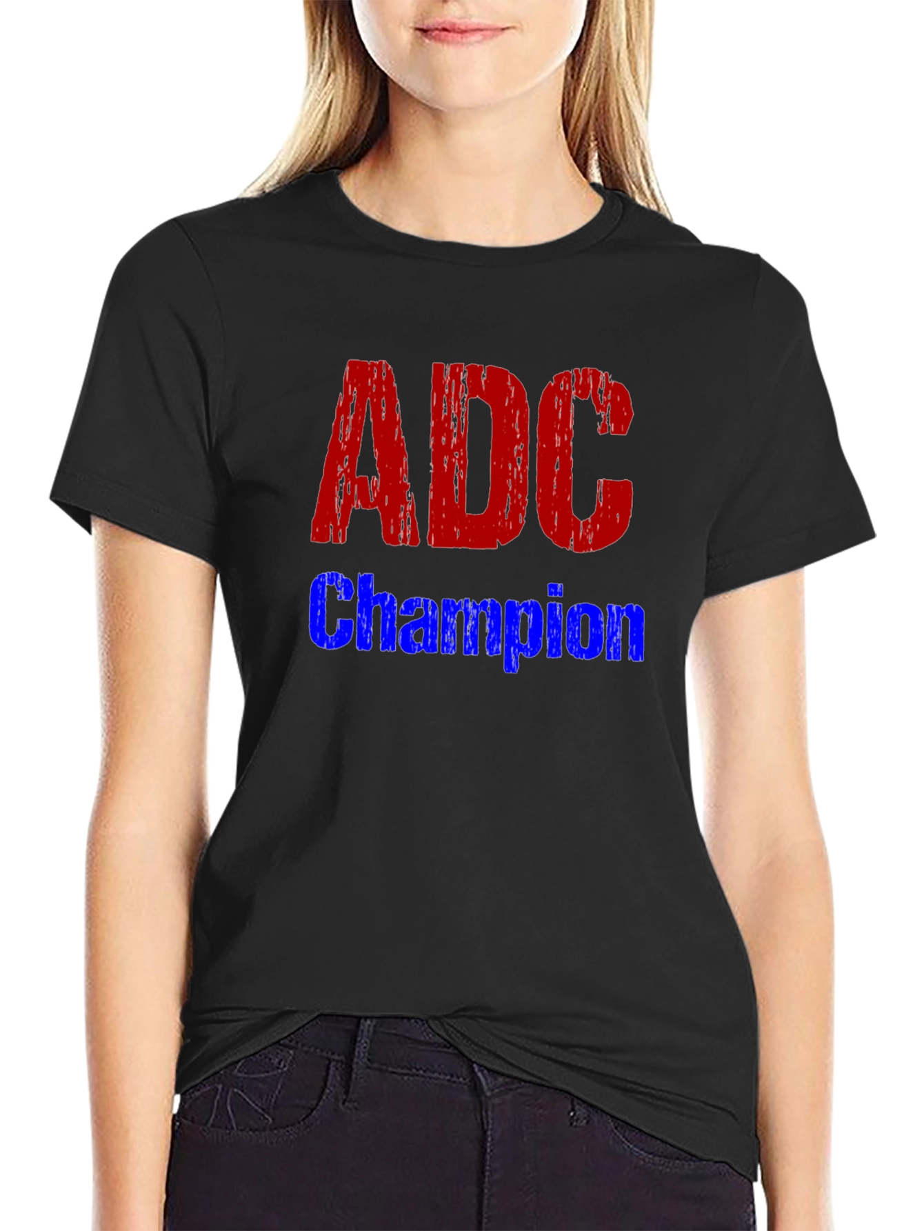 ADC Champion Graphic T-Shirt - Black