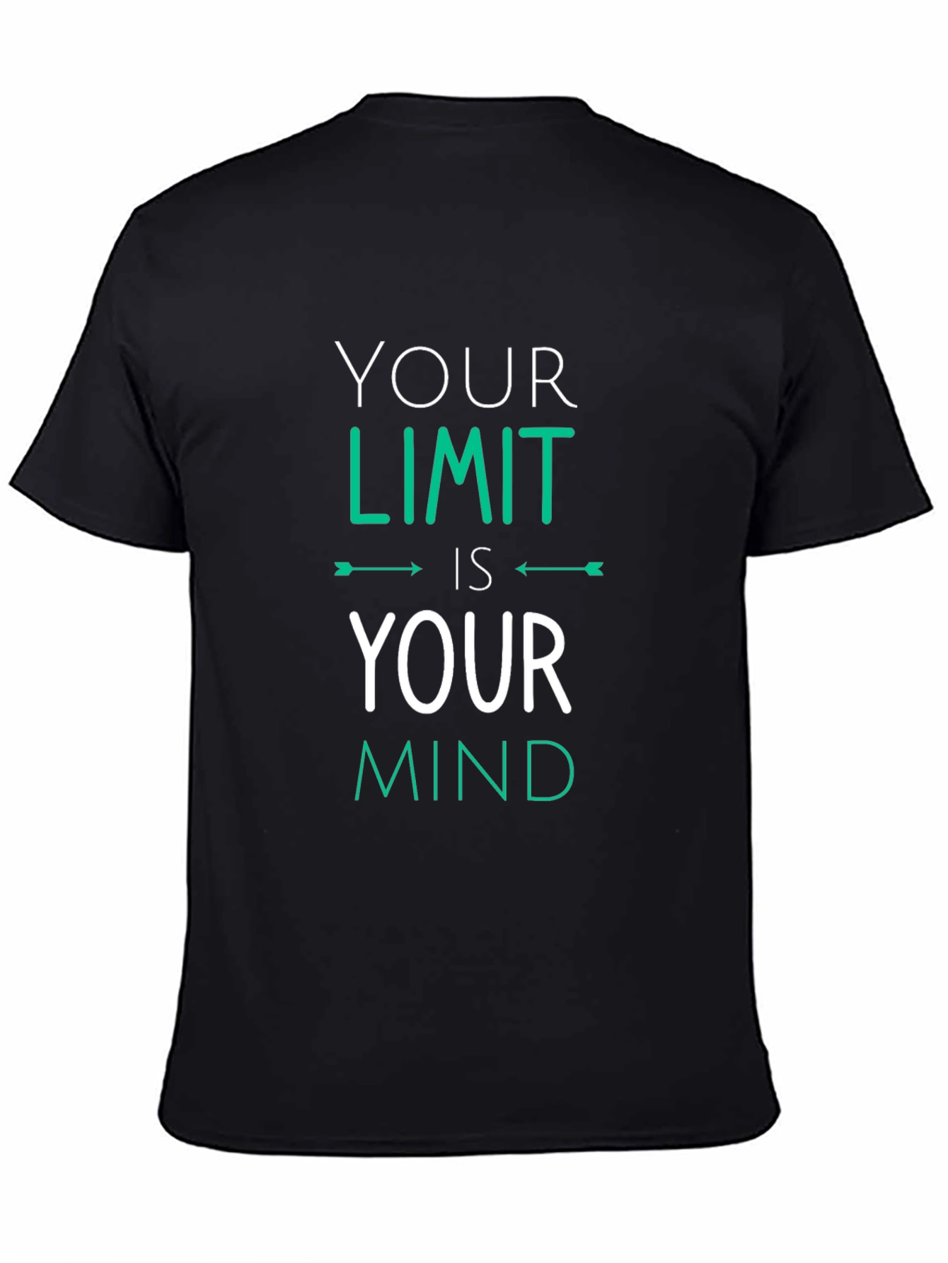 Motivational Your Limit Graphic Tee