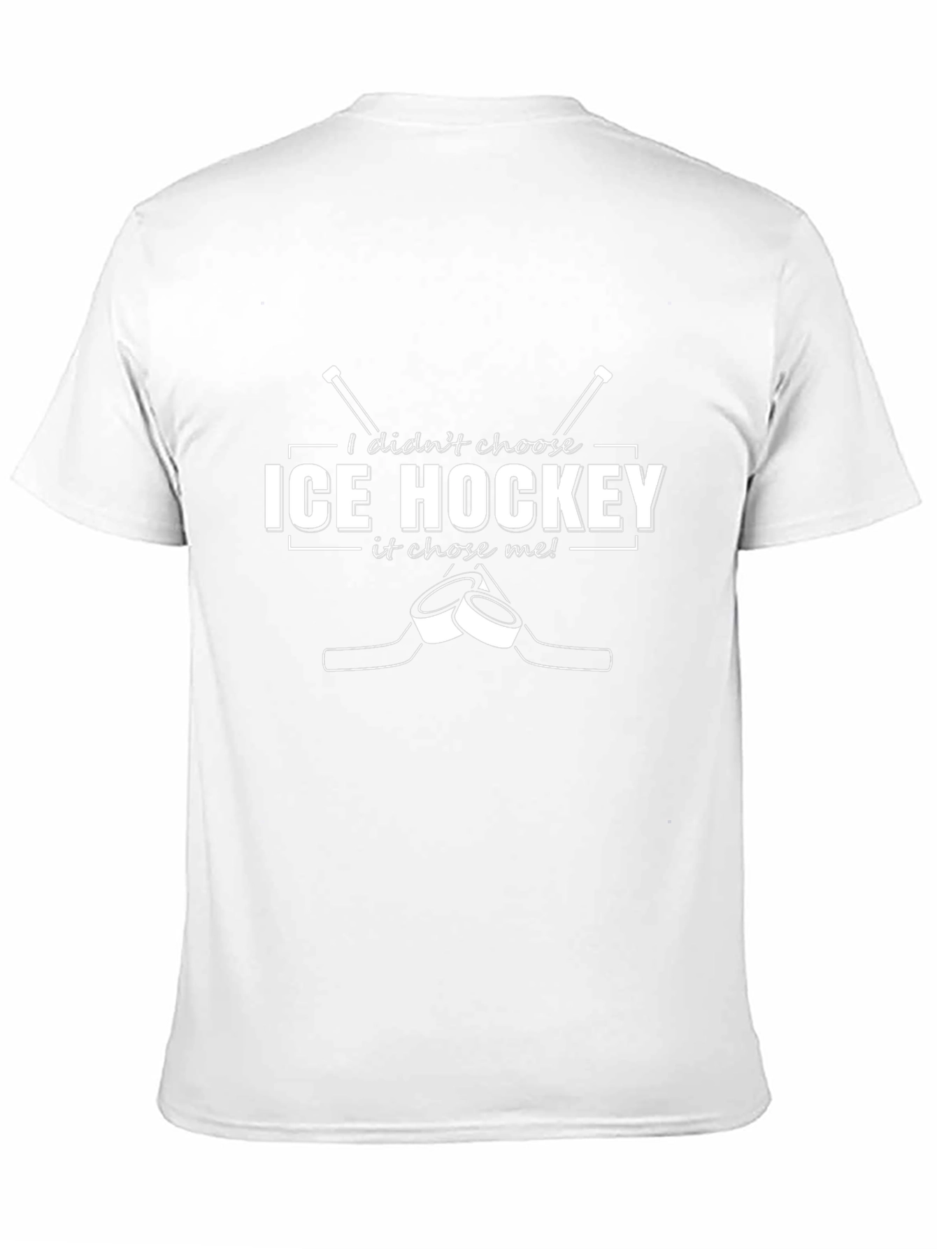Ice Hockey Graphic Tee - Hockey Chose Me!