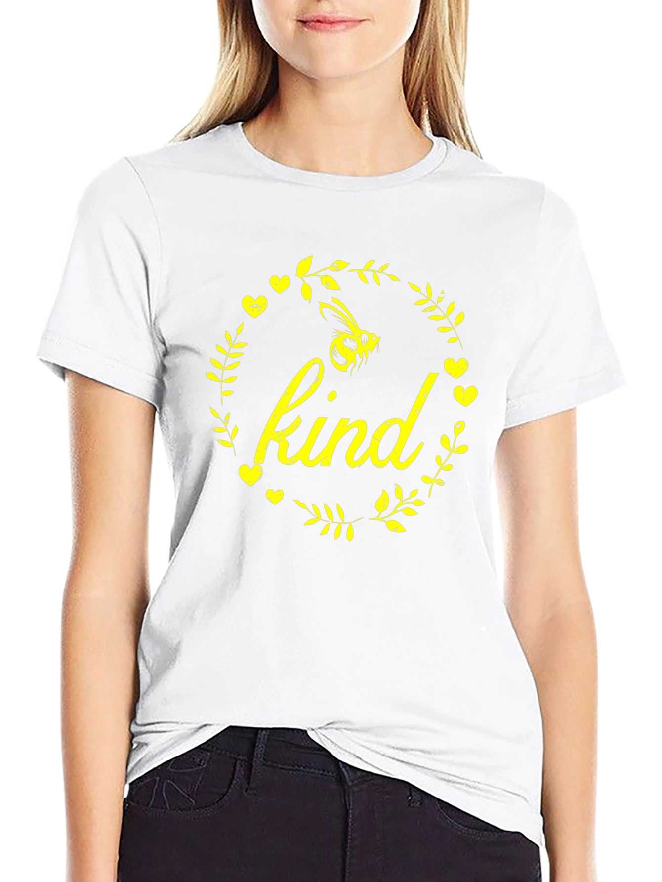 Bee Kind Graphic T-Shirt - Black