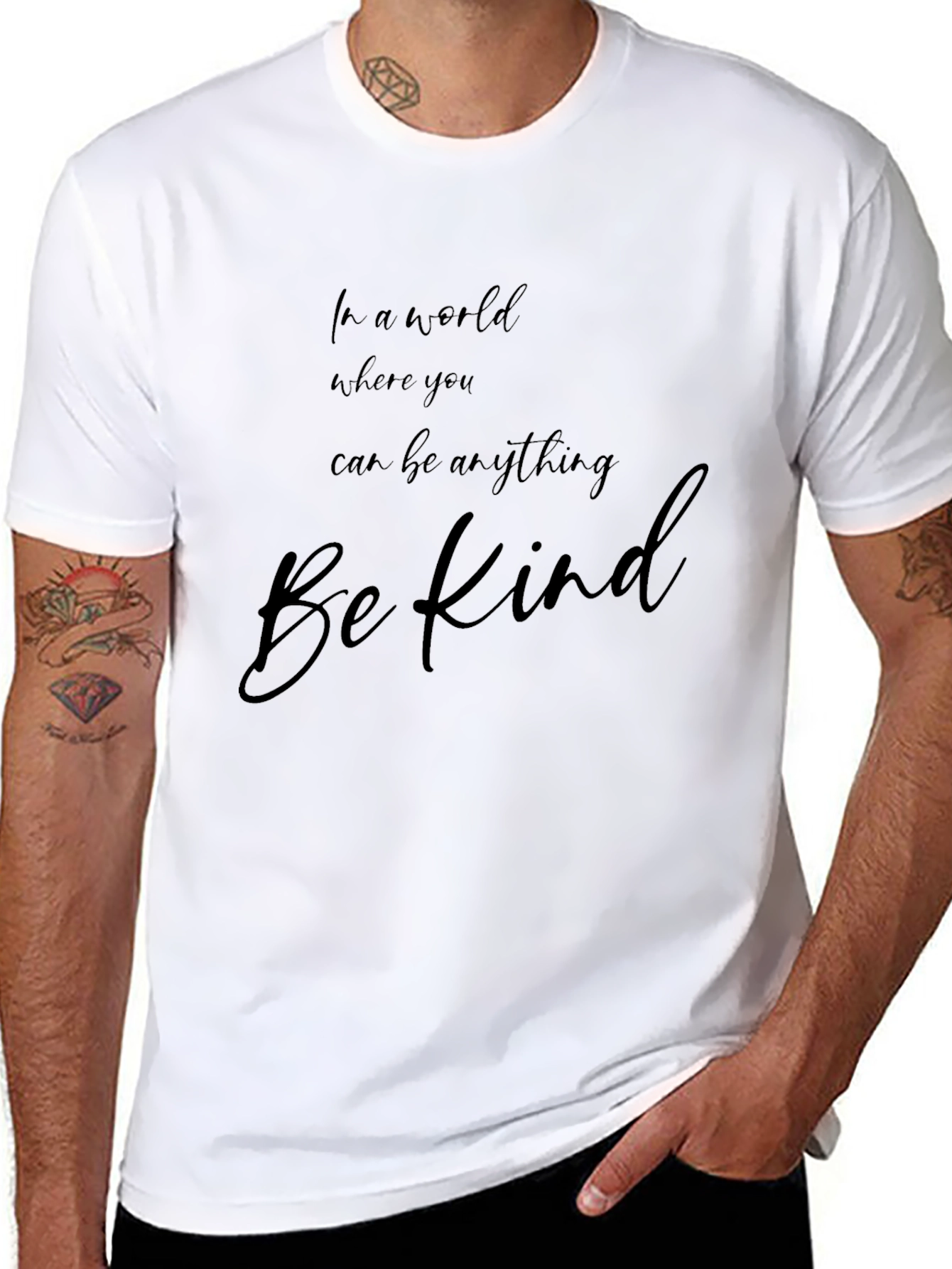 Be Kind Graphic T-Shirt - Soft Cotton Blend