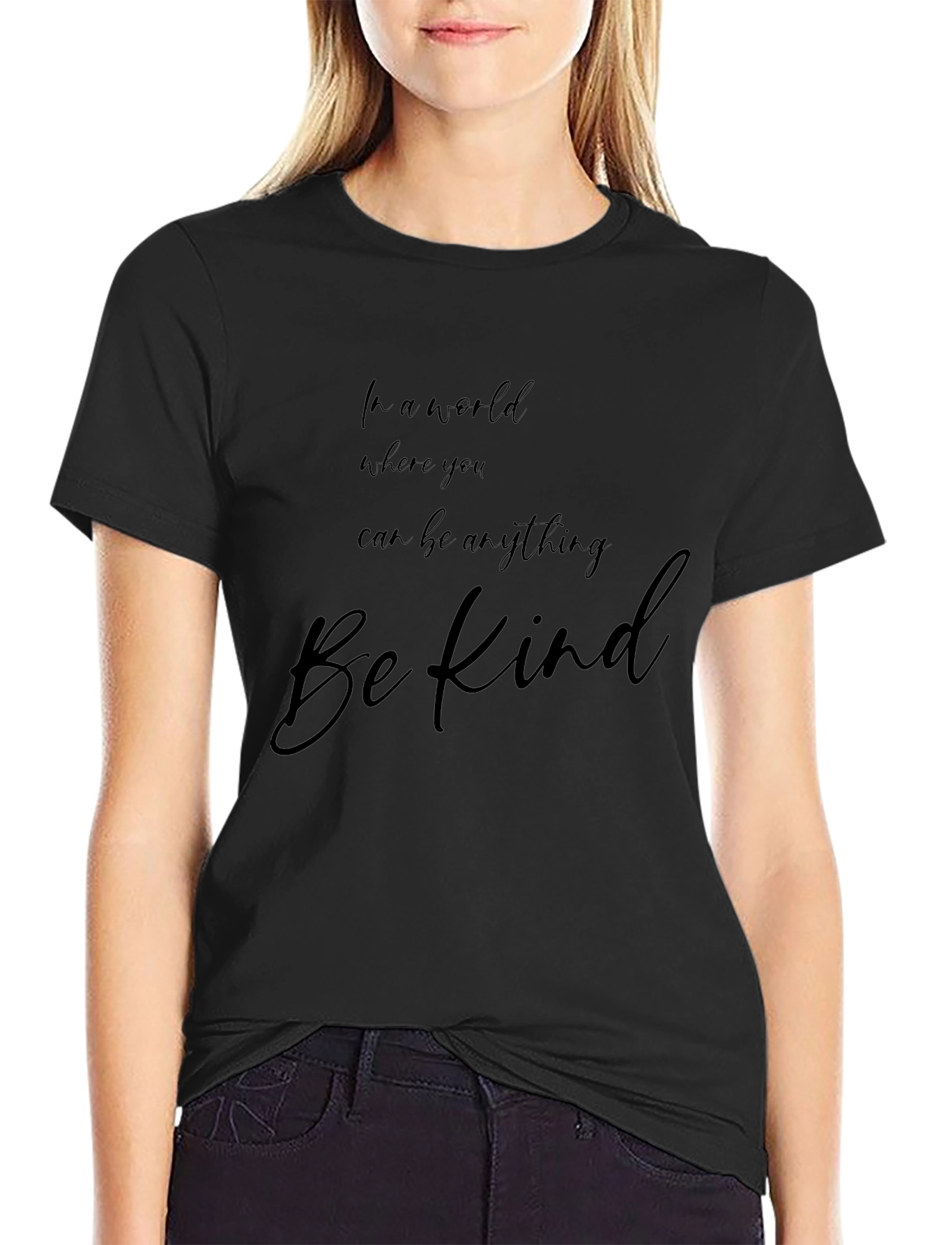 Be Kind Graphic T-Shirt - Soft Cotton Blend