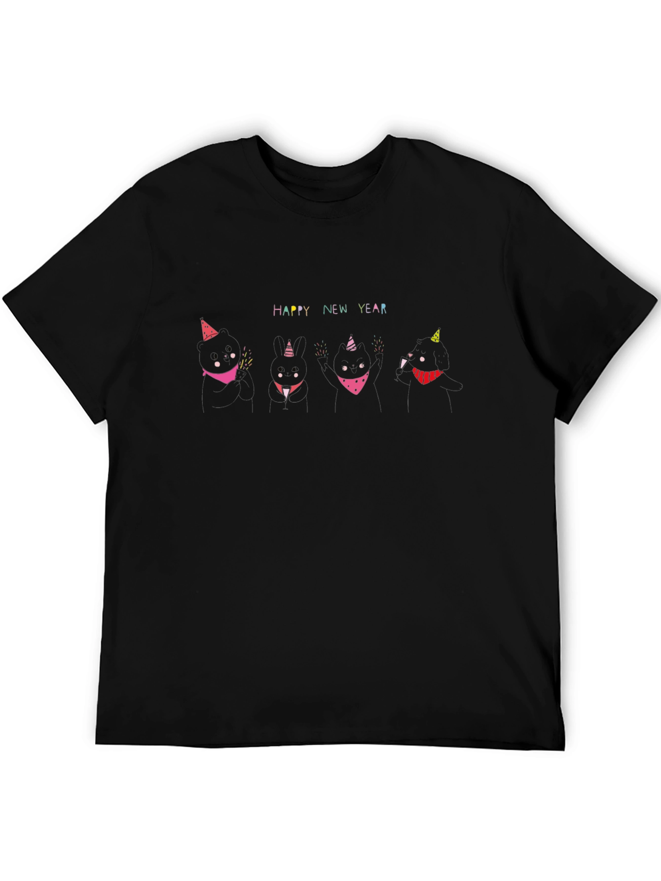 Happy New Year T-Shirt Fun Party Shirt