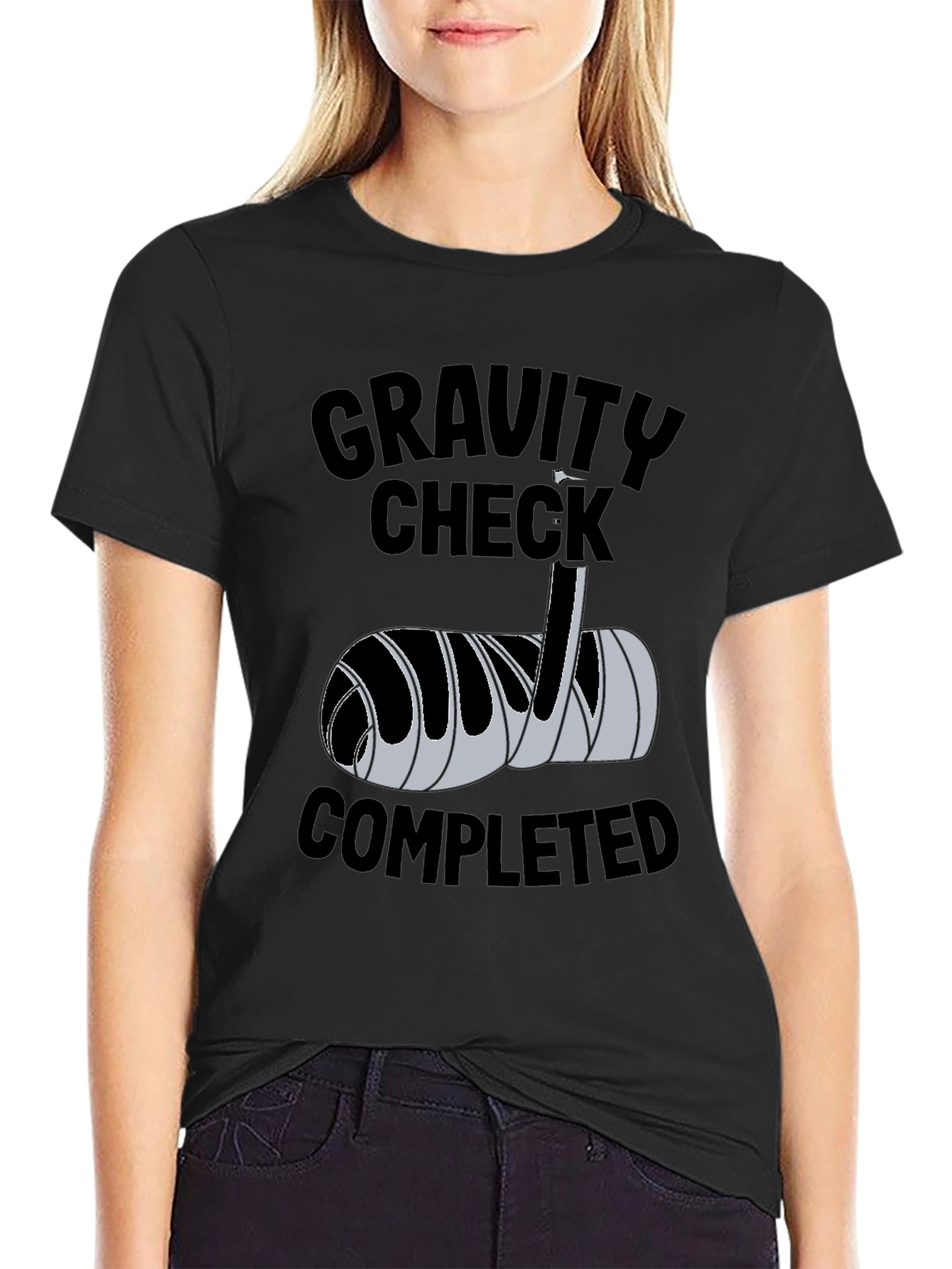 Gravity Check Completed T-Shirt