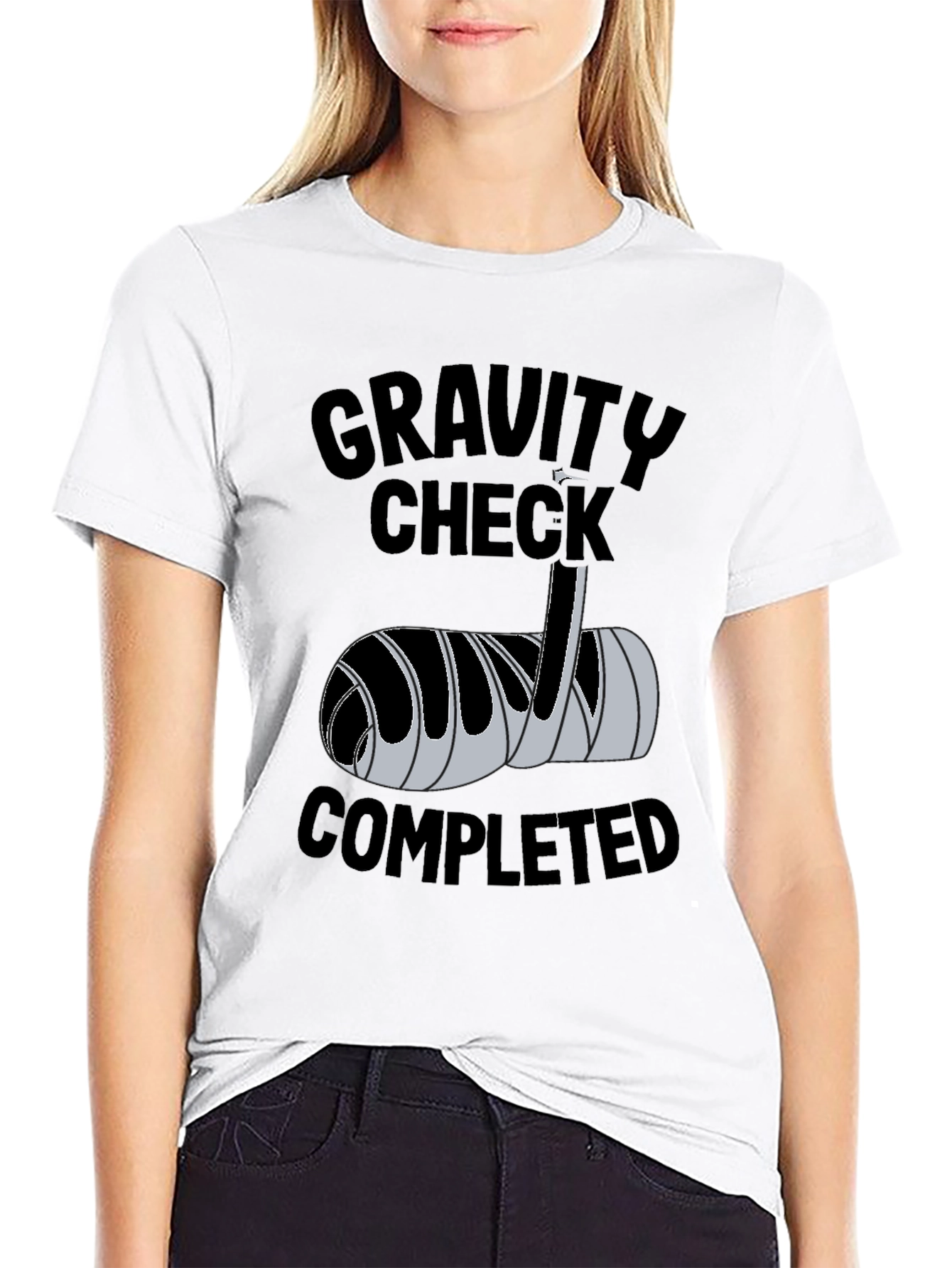 Gravity Check Completed T-Shirt