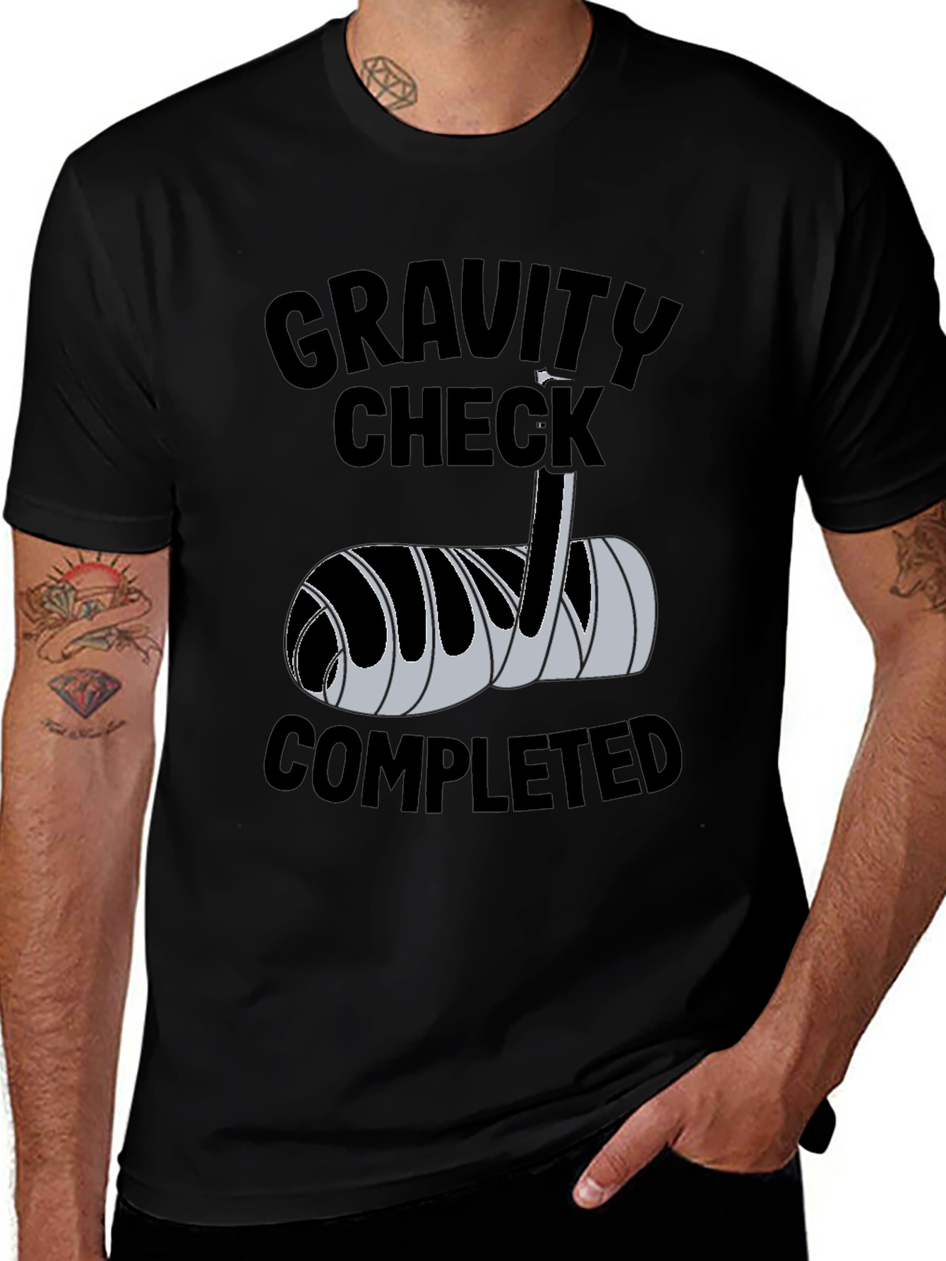 Gravity Check Completed T-Shirt
