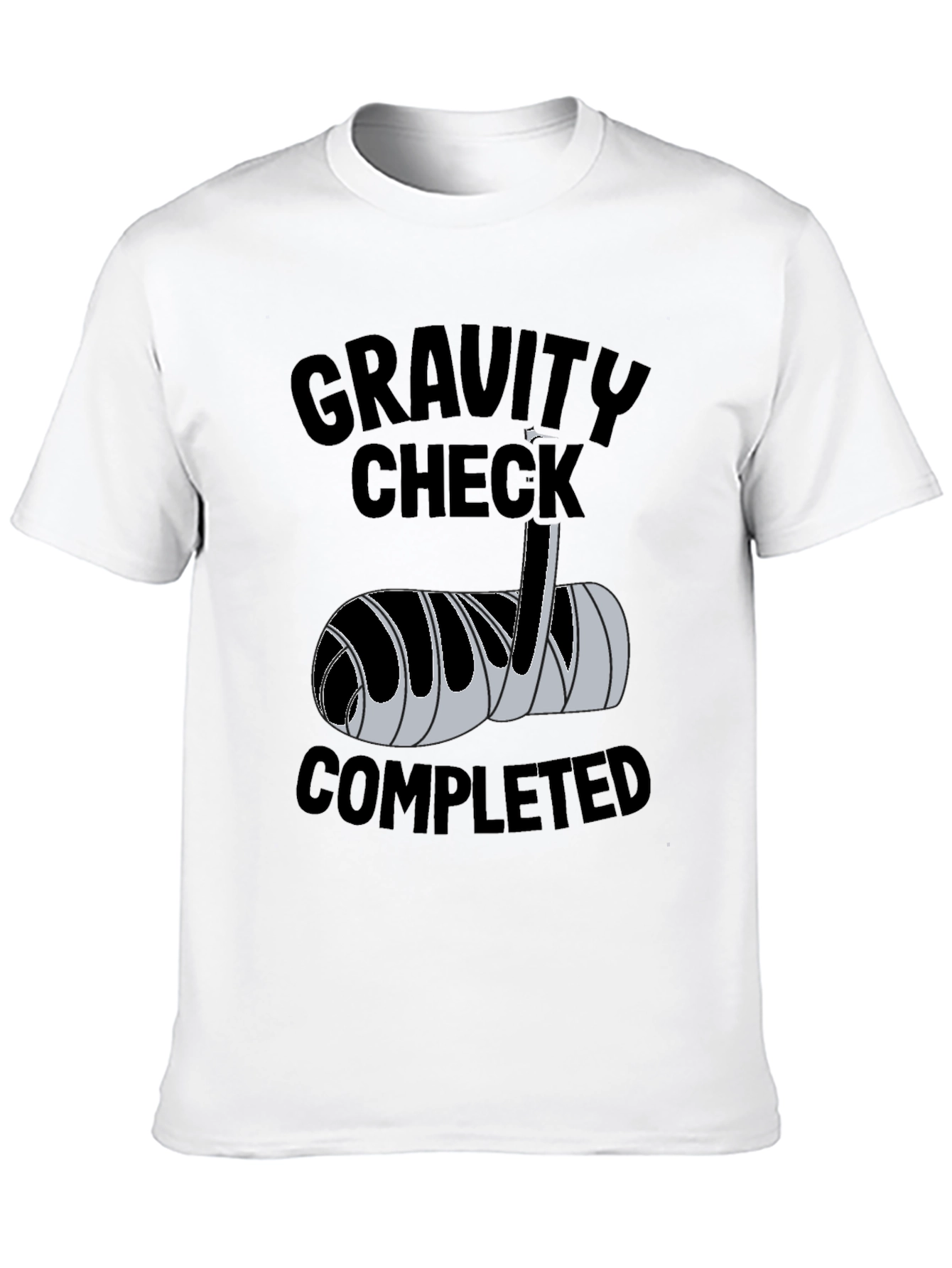 Gravity Check Completed T-Shirt