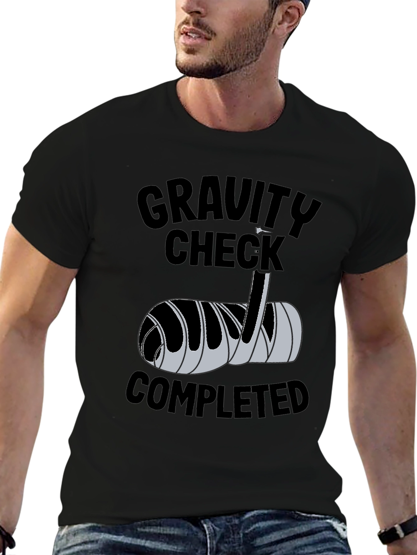 Gravity Check Completed T-Shirt