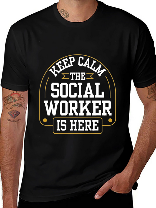 Keep Calm Social Worker T-Shirt