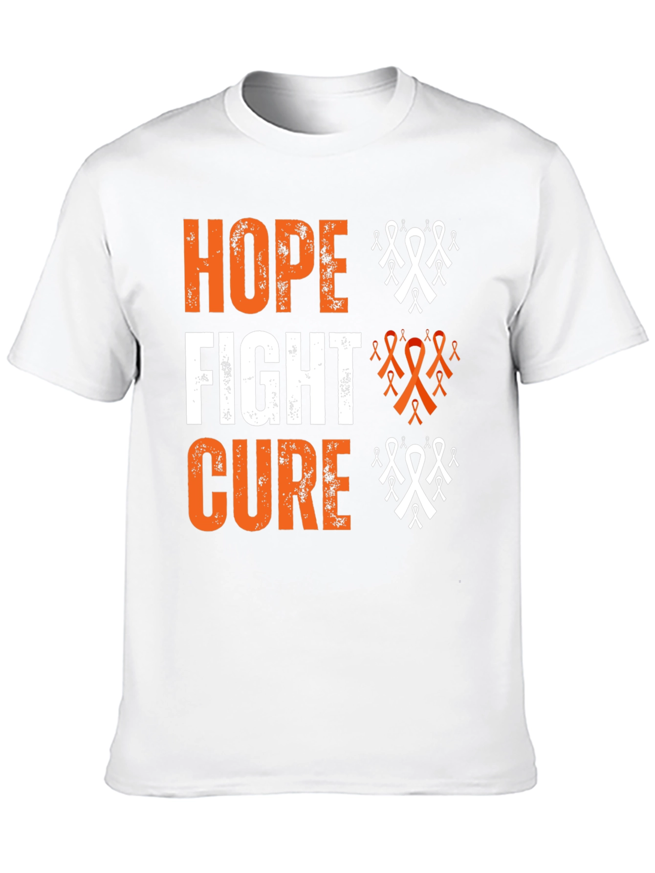 Hope Fight Cure Black T-Shirt