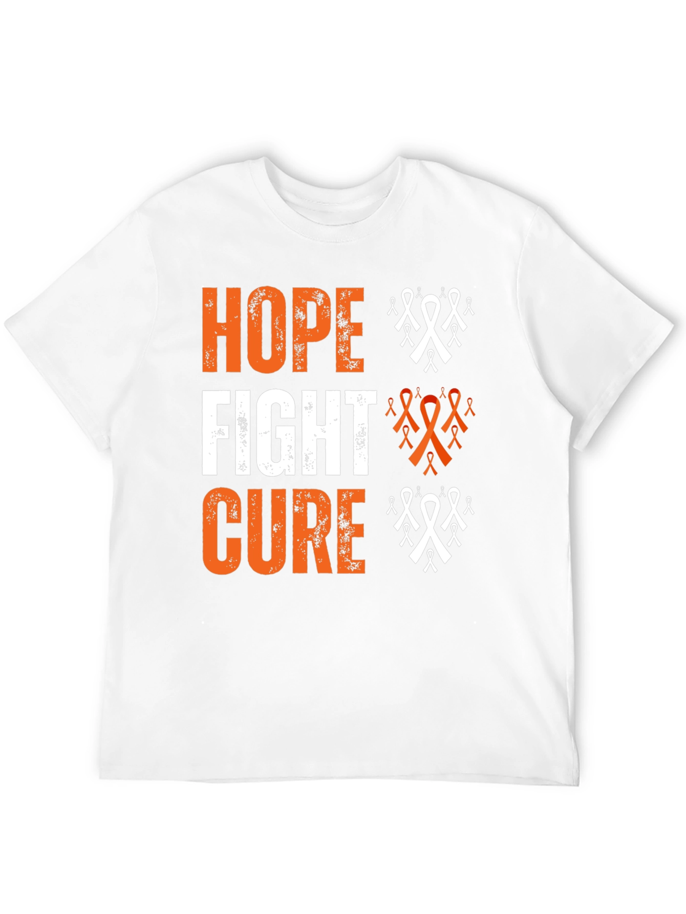 Hope Fight Cure Black T-Shirt