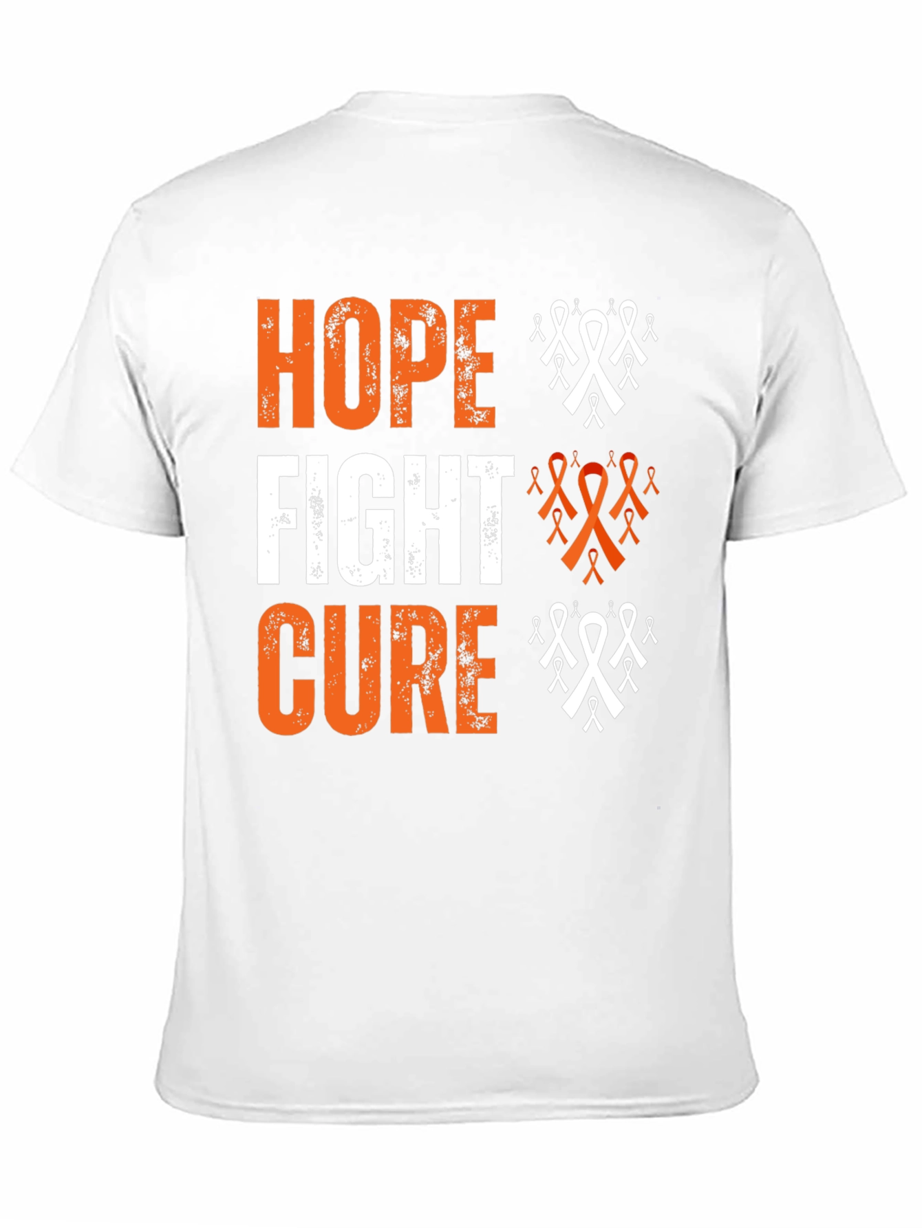Hope Fight Cure Black T-Shirt