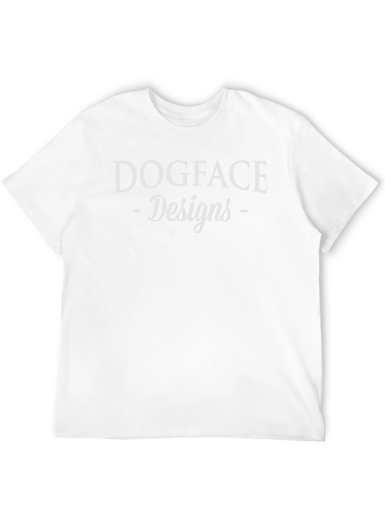 Dogface Designs Black Tee - Stylish & Comfortable