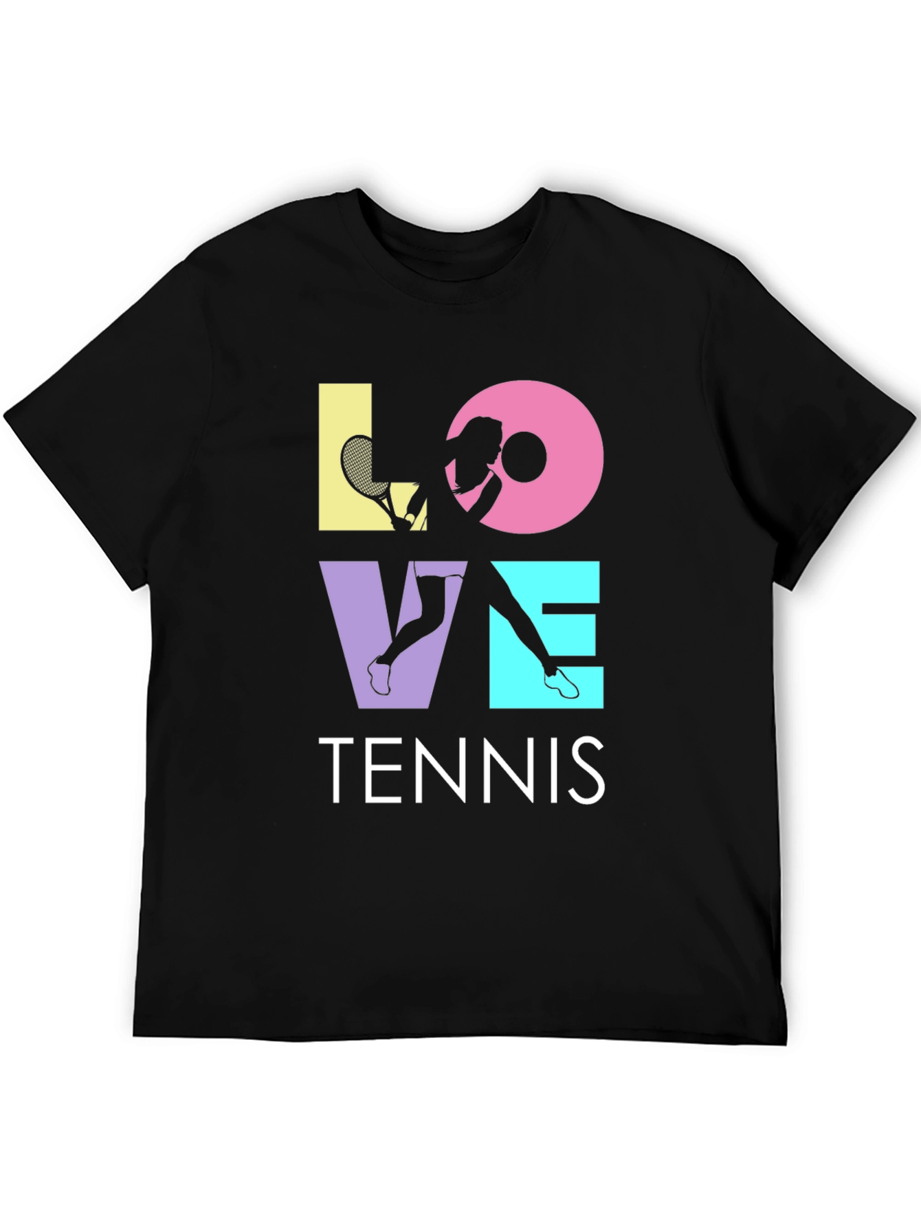 Love Tennis Graphic T-Shirt - Stylish & Comfortable