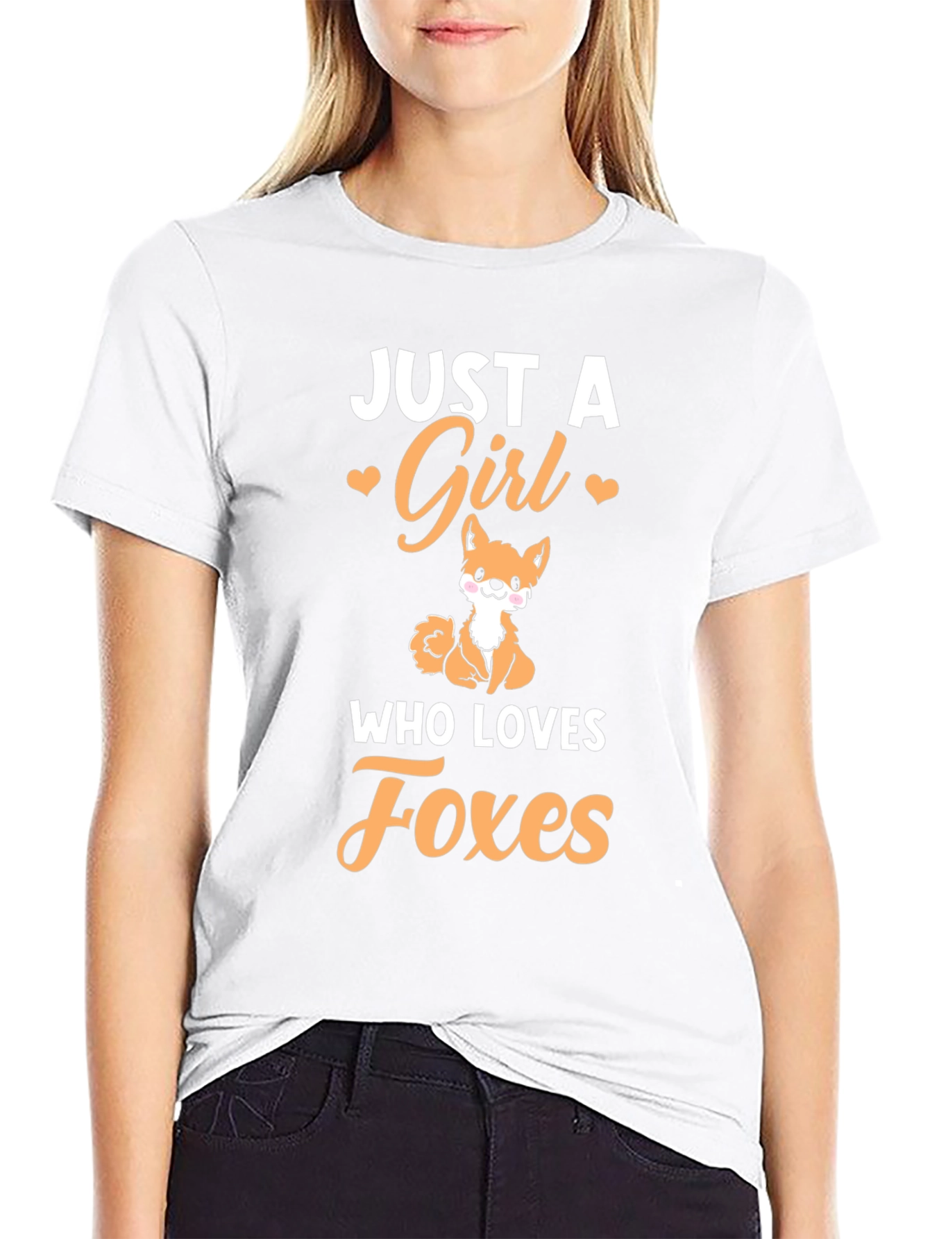 Just a Girl Who Loves Foxes T-Shirt