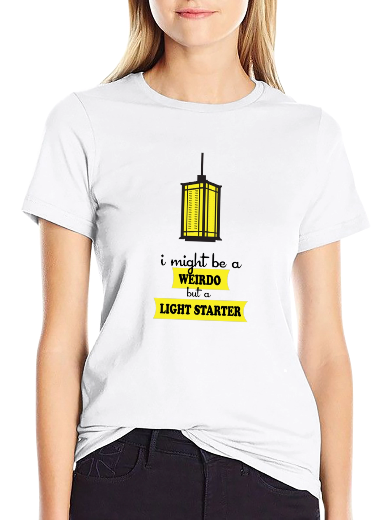 I Might Be a Weirdo Light Starter Graphic T-Shirt