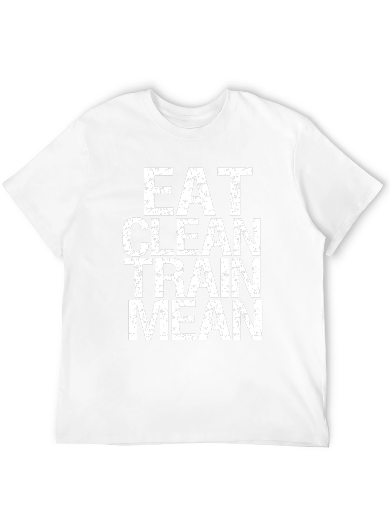 Eat Clean Train Mean Graphic Tee - Black