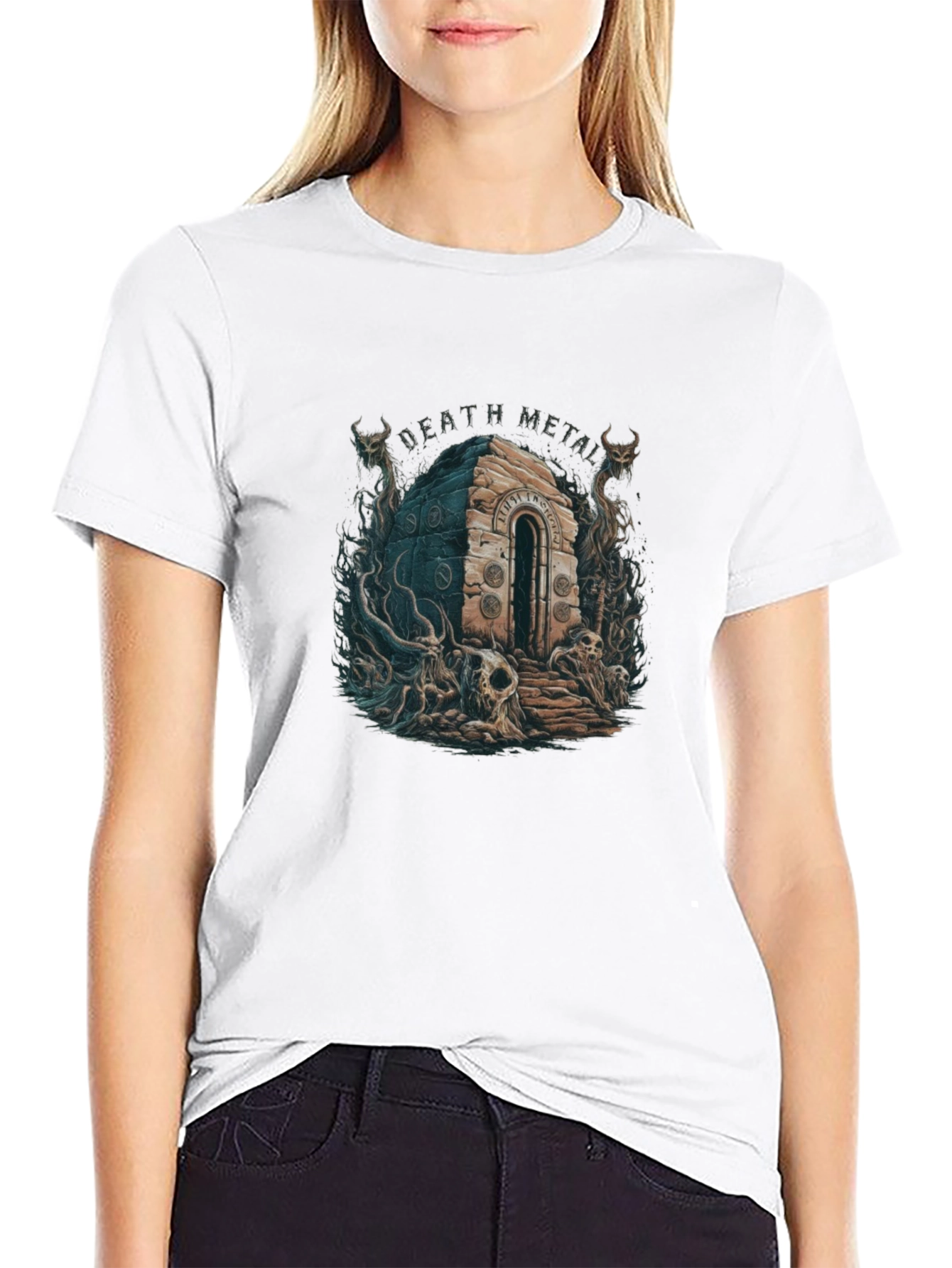 Death Metal T-Shirt: Crypt Design