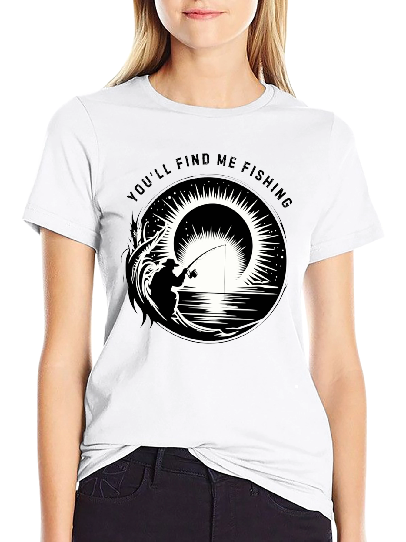 Fishing Graphic Tee - Youll Find Me Fishing