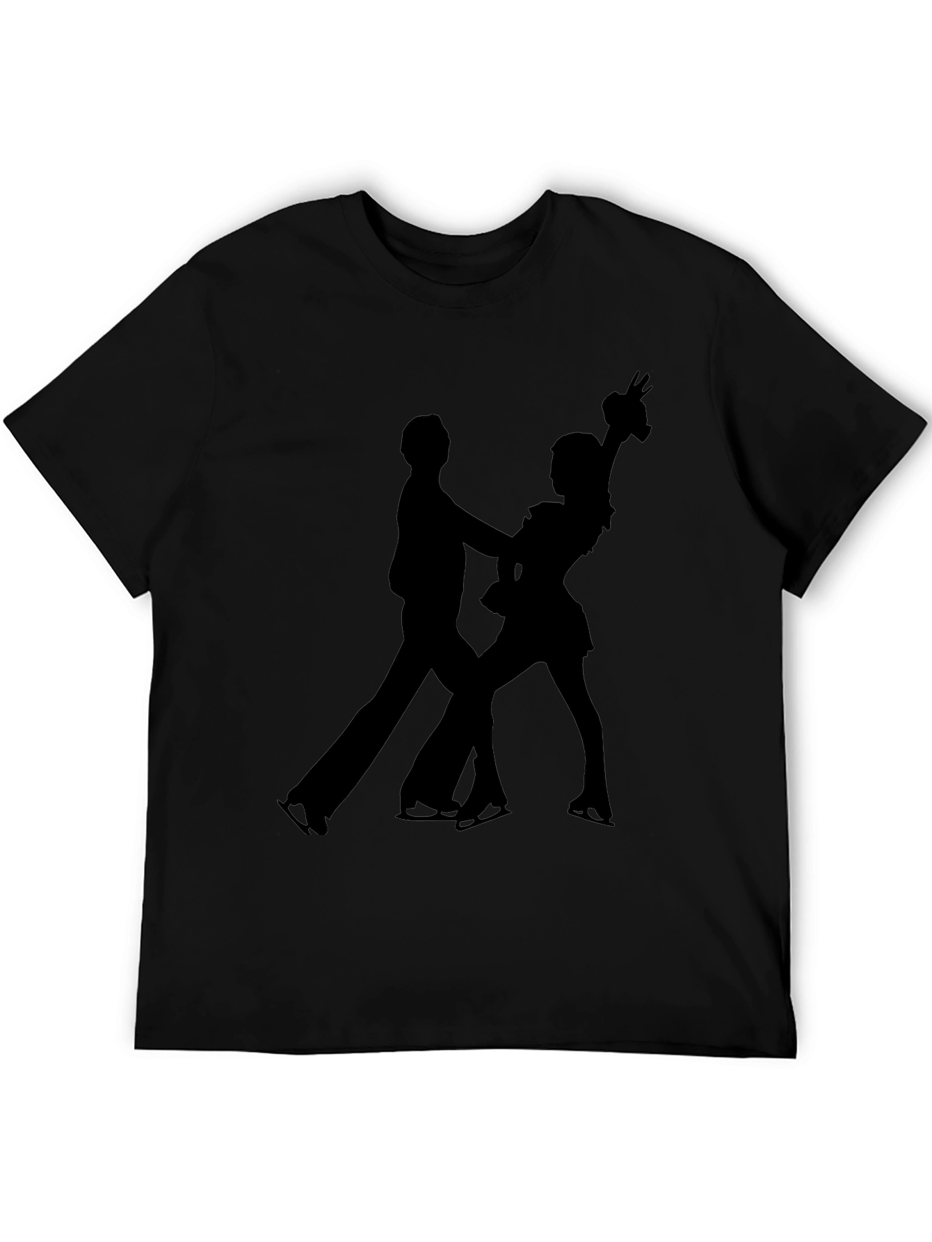 Figure Skating Silhouette T-Shirt
