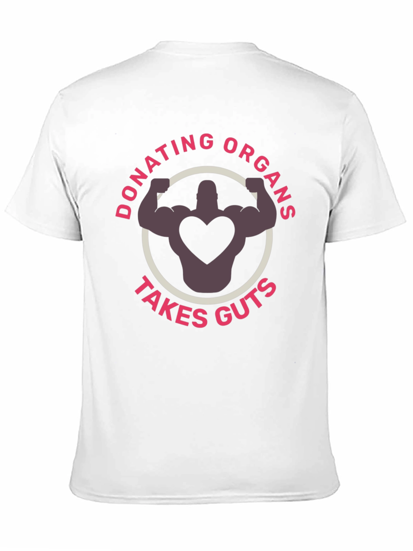 Donating Organs Takes Guts T-Shirt - Black