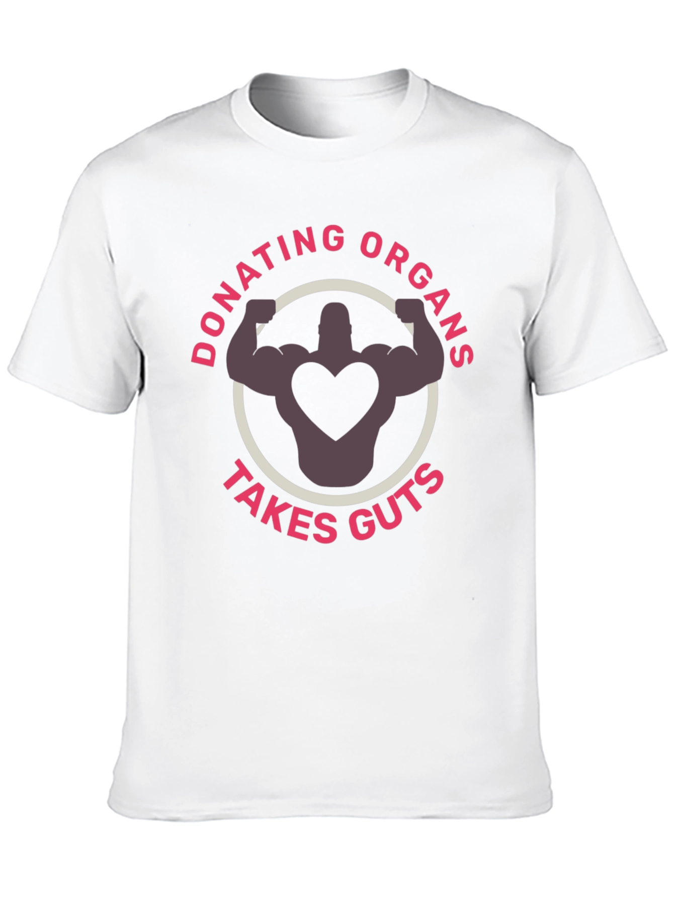 Donating Organs Takes Guts T-Shirt - Black