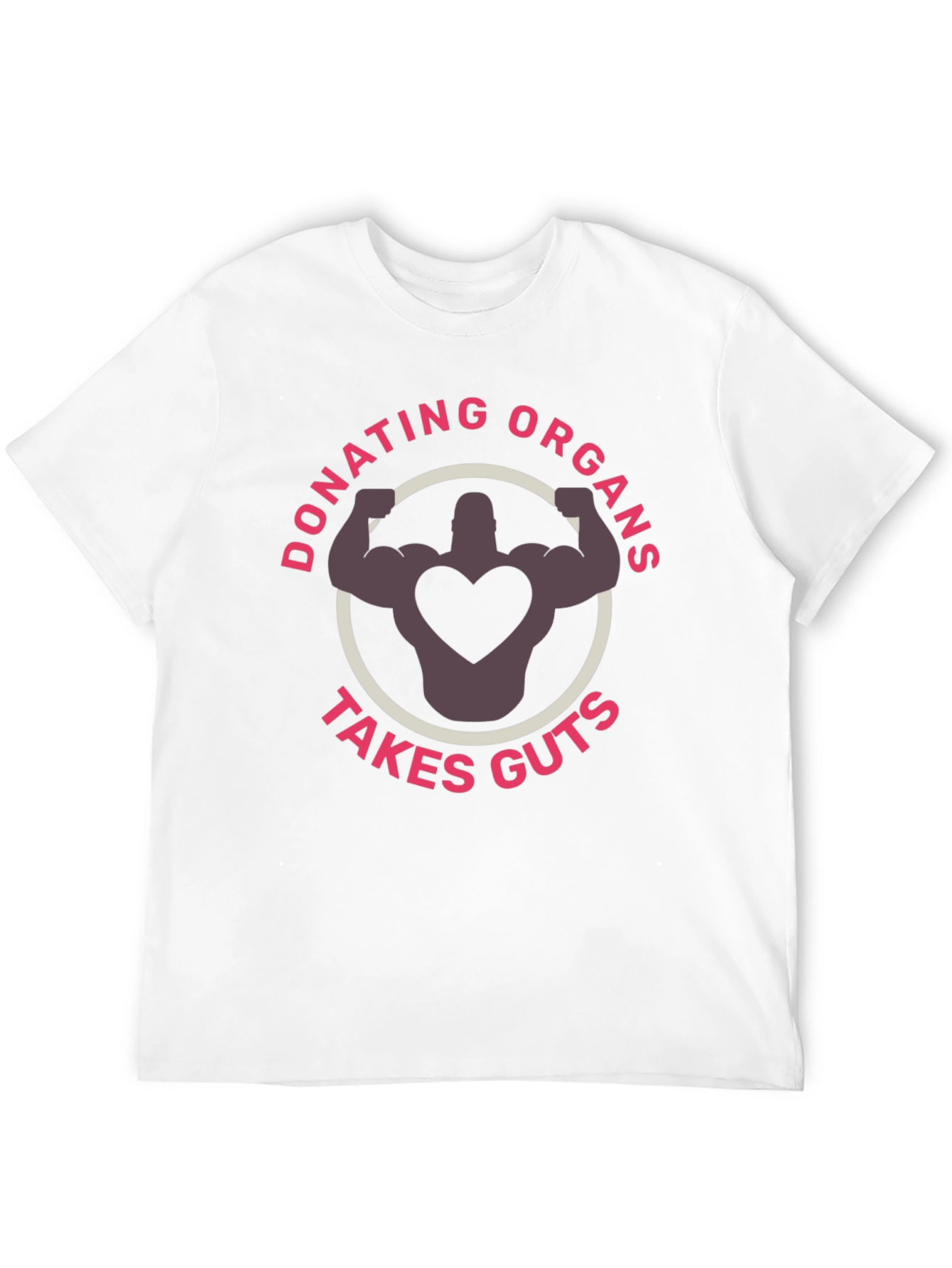 Donating Organs Takes Guts T-Shirt - Black