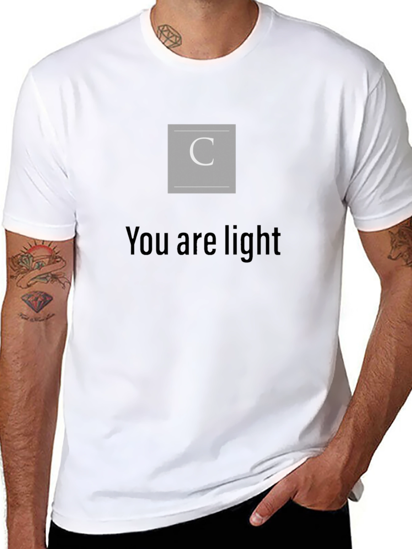 Illuminating You Are Light Graphic Tee