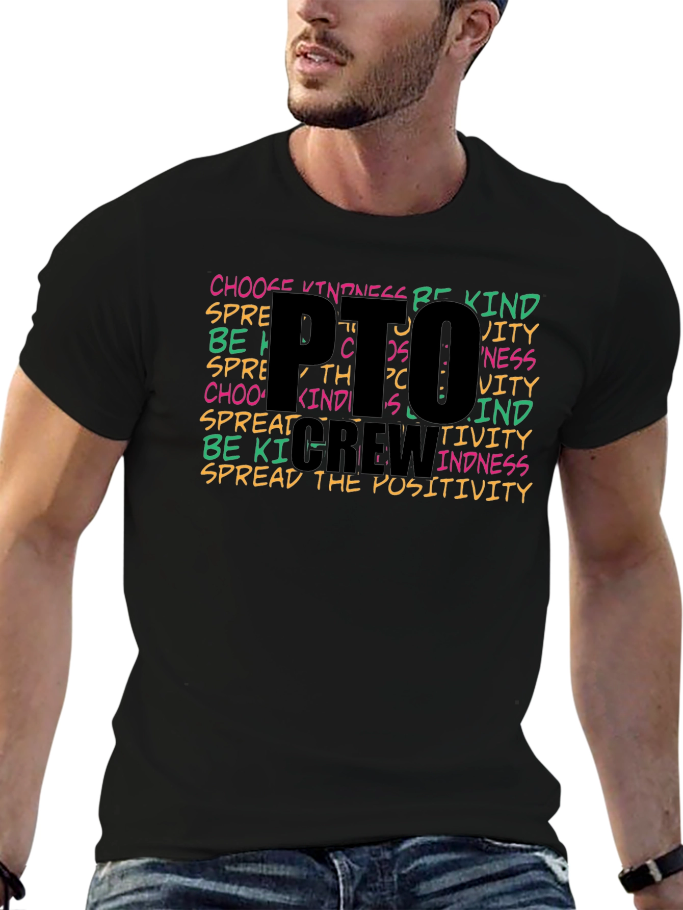 PTO Crew T-Shirt - Spread Positivity