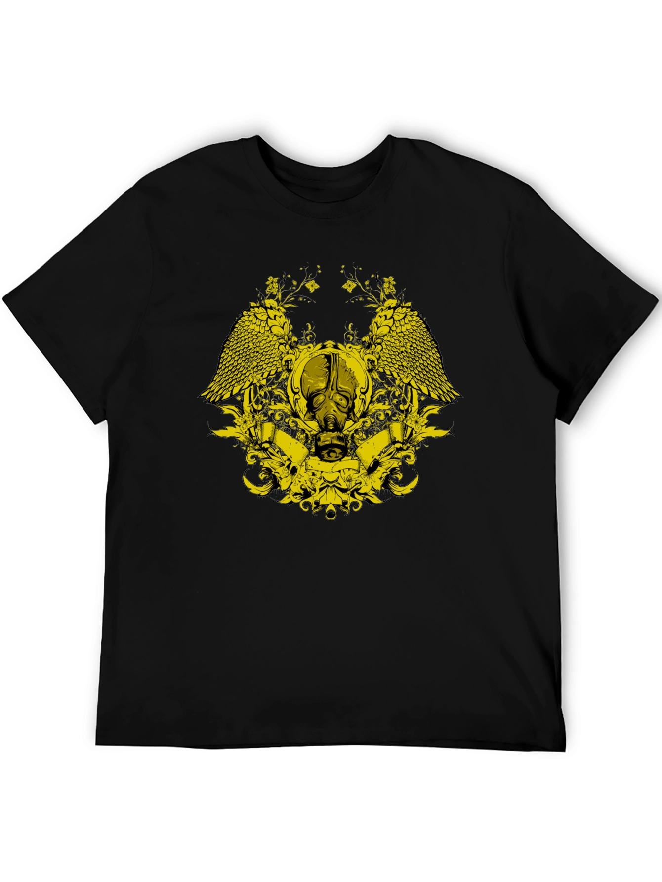 Graphic Gas Mask Tee - Dark Apparel