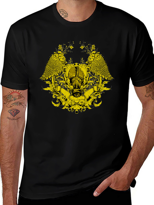 Graphic Gas Mask Tee - Dark Apparel