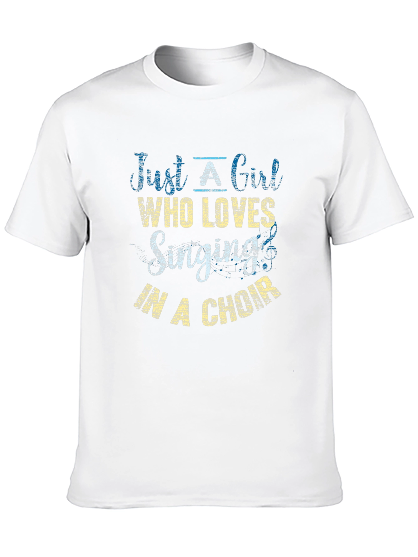 Just A Girl Who Loves Singing T-Shirt