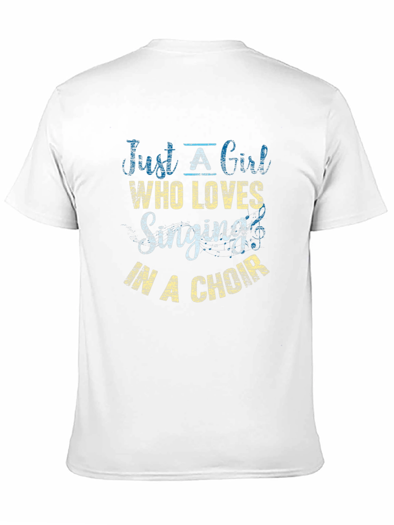 Just A Girl Who Loves Singing T-Shirt