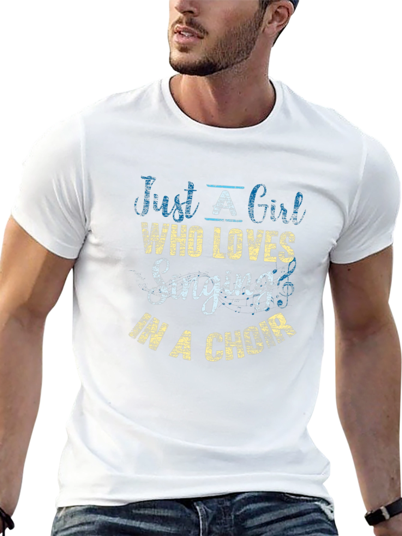 Just A Girl Who Loves Singing T-Shirt