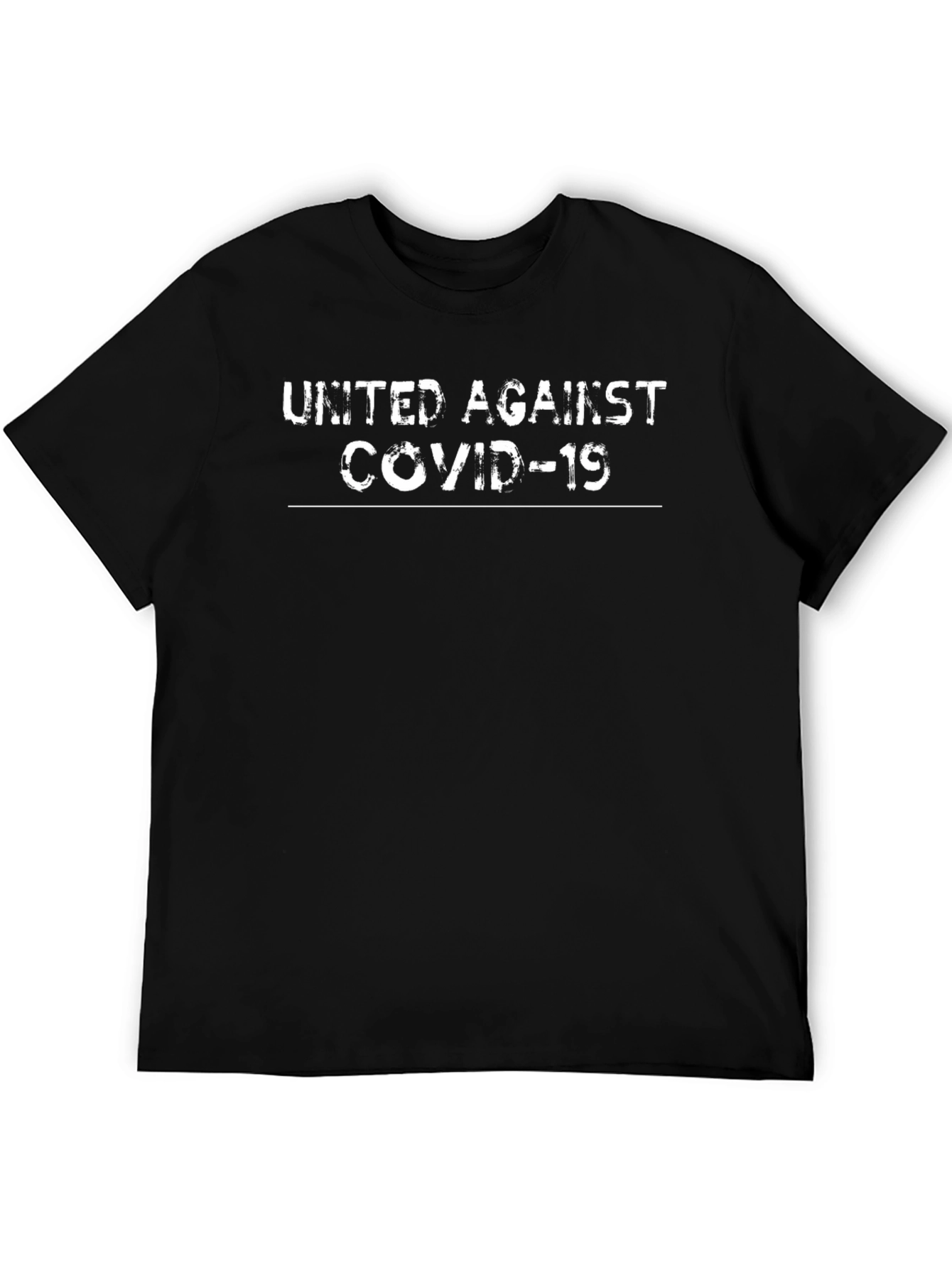 United Against Covid-19 Black T-Shirt