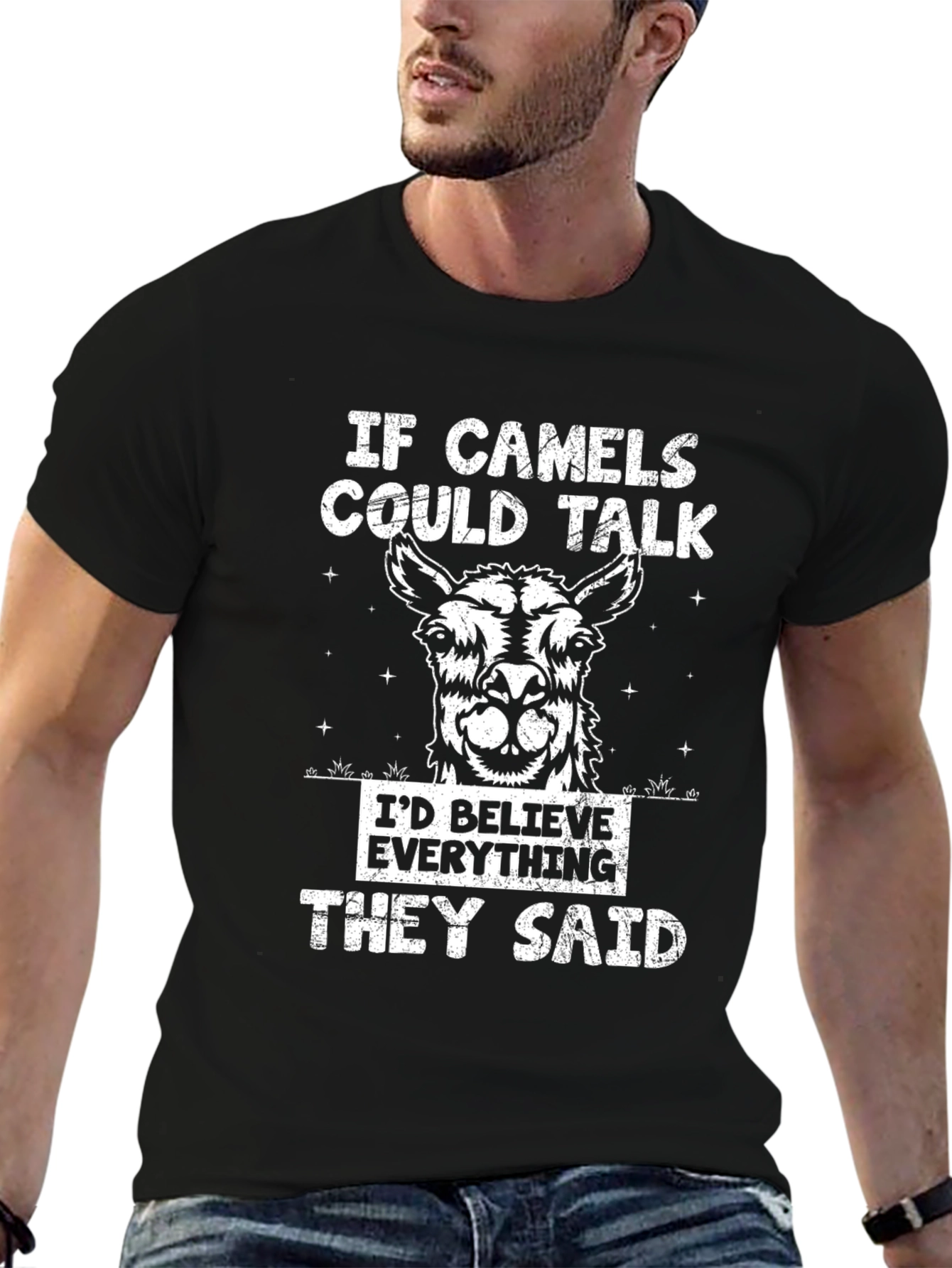 Camels Could Talk T-Shirt - Funny Animal Tee