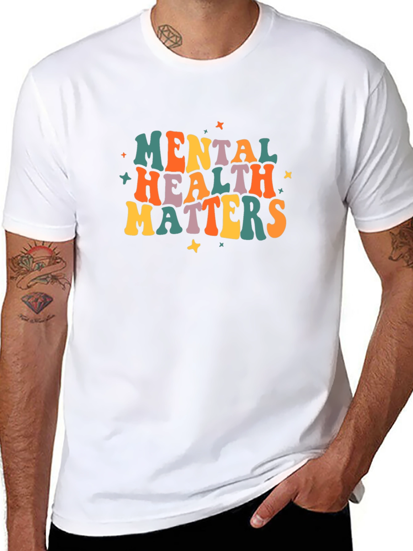 Mental Health Matters Graphic Tee - Trendy Comfort