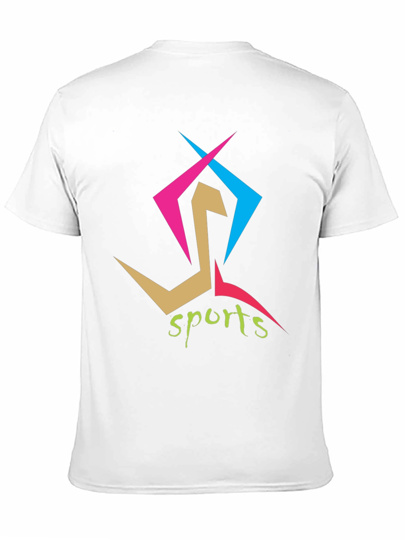 Stylish Sports Graphic Print Black T-Shirt