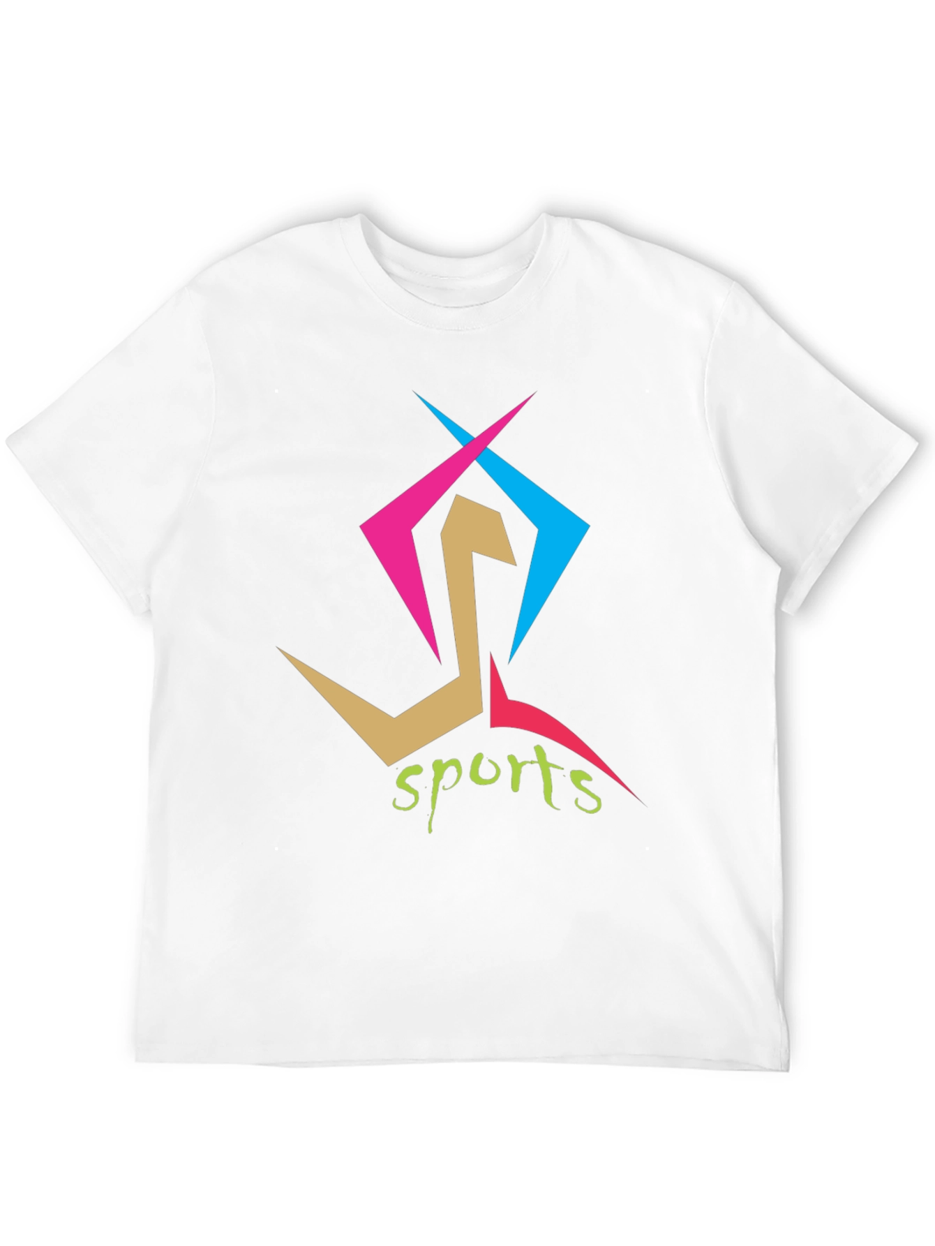 Stylish Sports Graphic Print Black T-Shirt