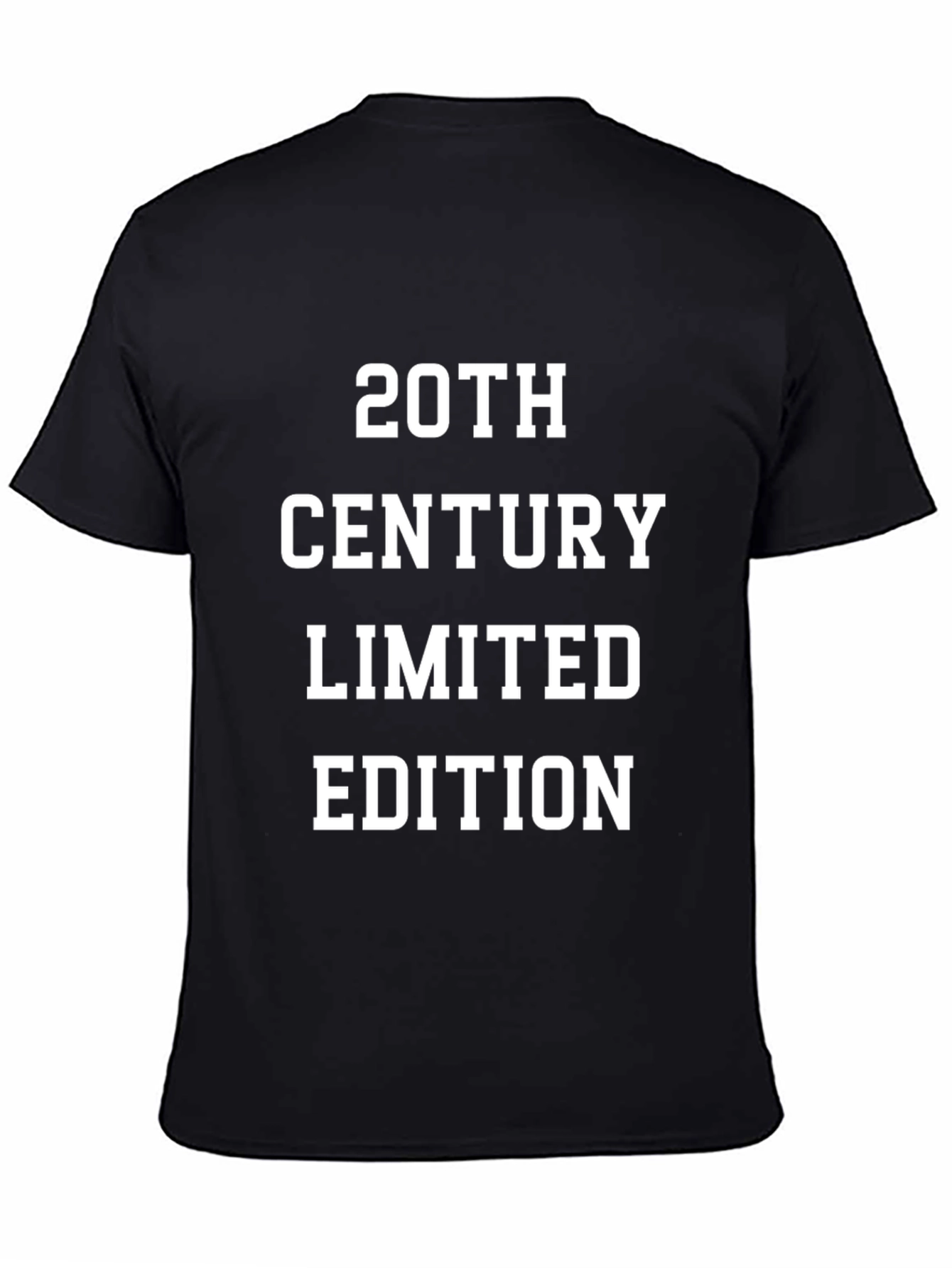 20th Century Limited Edition Black T-Shirt
