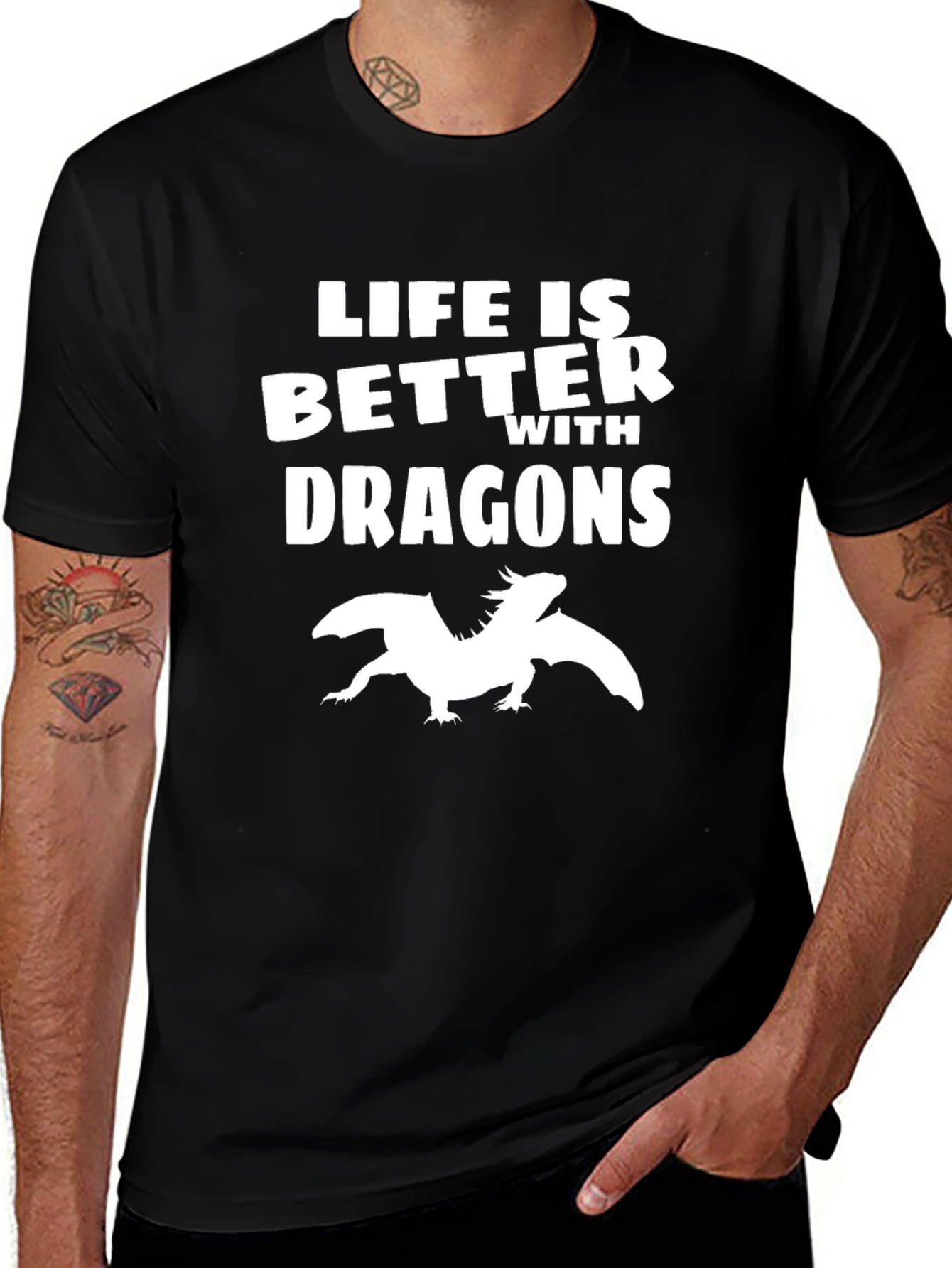 Life is Better With Dragons - Graphic Tee