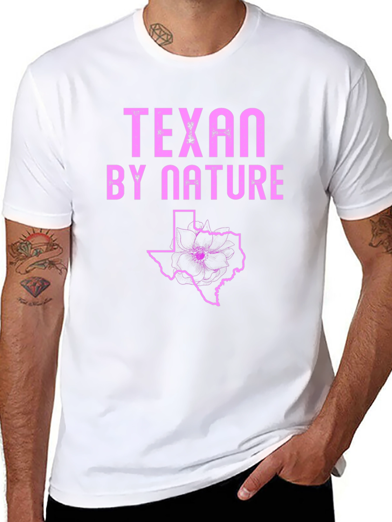 Texan by Nature Graphic T-Shirt