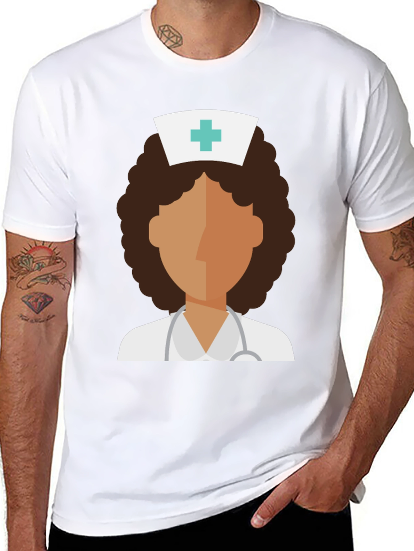 Nurse Graphic Tee - Unisex Medical T-Shirt