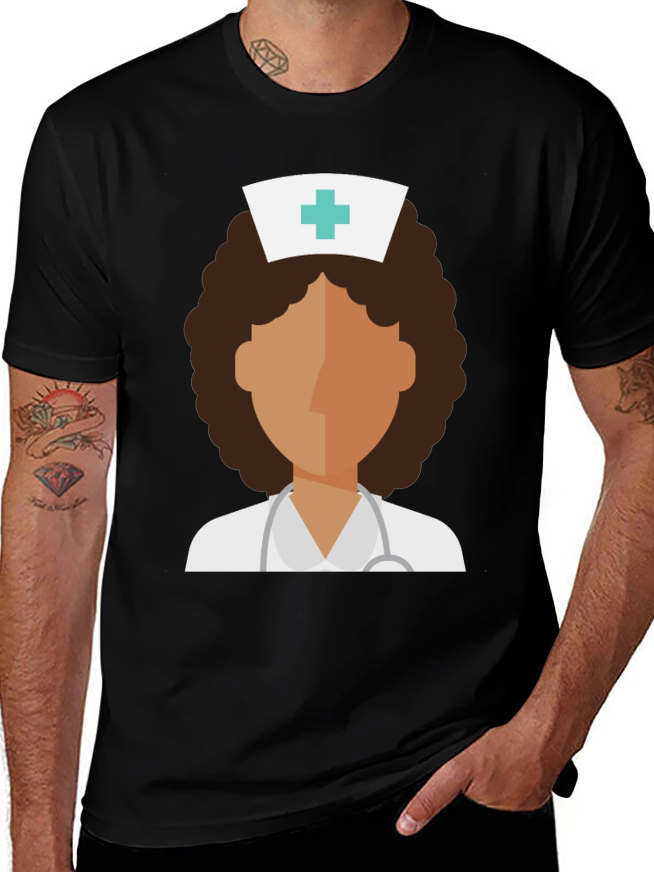 Nurse Graphic Tee - Unisex Medical T-Shirt