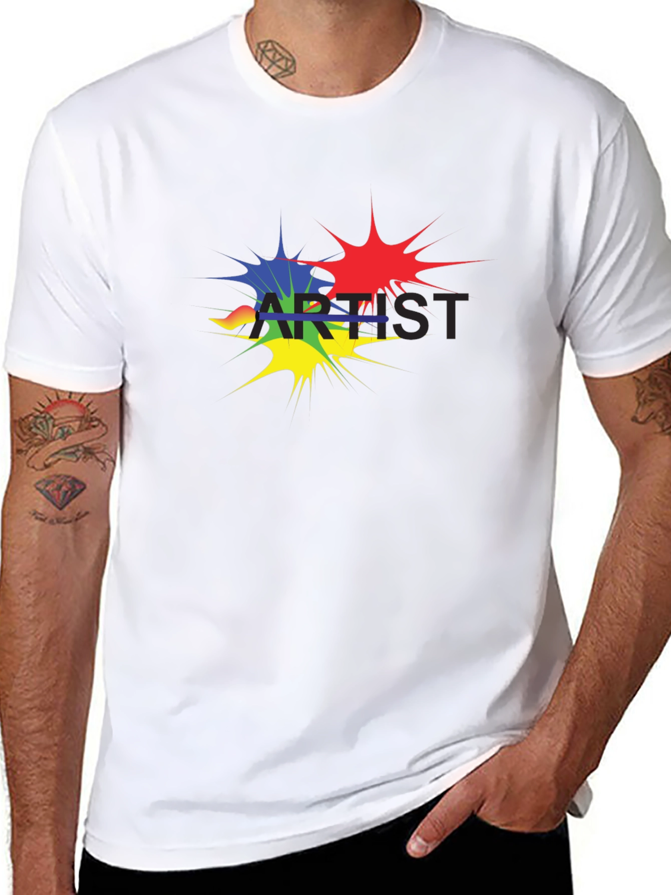 Artist Splatter Graphic Tee