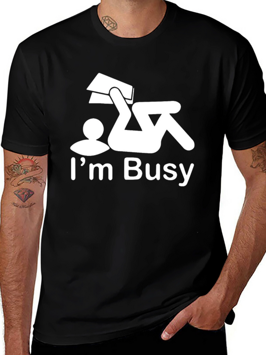 Im Busy Reading T-Shirt - Funny Relaxing Tee
